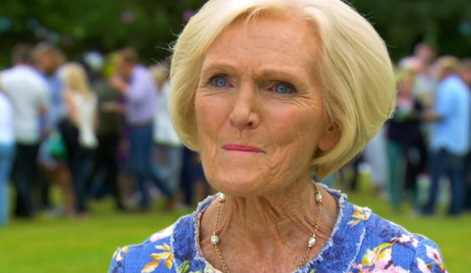 It was seeing Mary Berry getting choked up at the end of the montage that left fans bereft