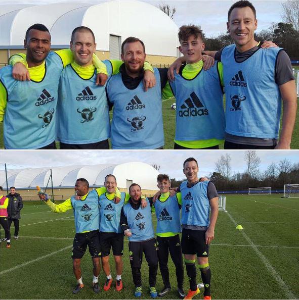 Jody Morris shared pictures of the winning team