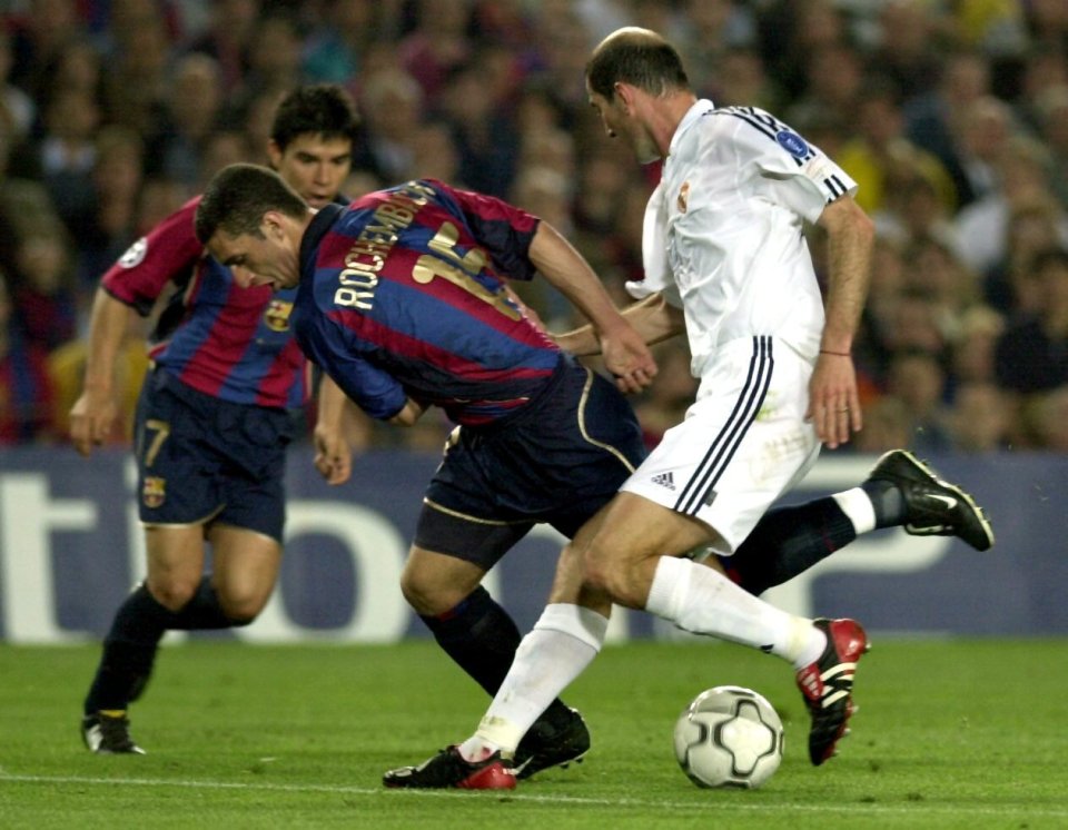 Fabio Rochemback once went toe-to-toe with Zinedine Zidane in an El Clasico