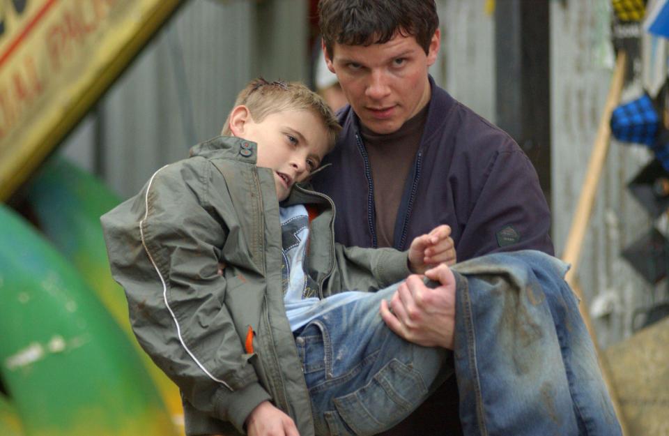  He played Peter Beale (character of boy being carried, above) between 1998 and 2004