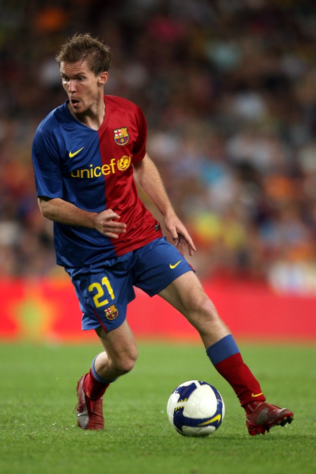 Aleksandr Hleb joined Barcelona following his spell with Arsenal