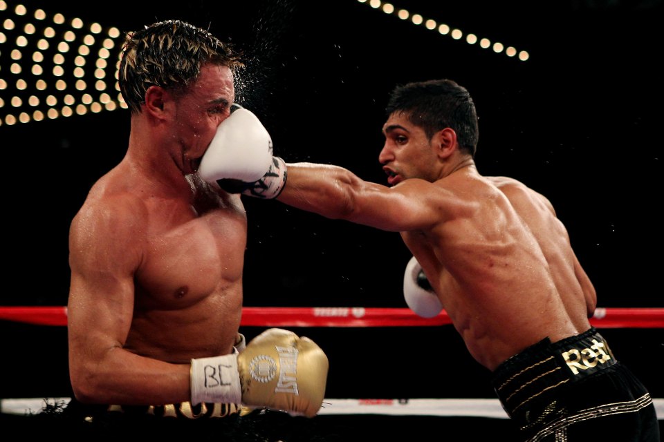 Things didn't go to plan for Malignaggi back in 2010 when he was stopped by Amir Khan