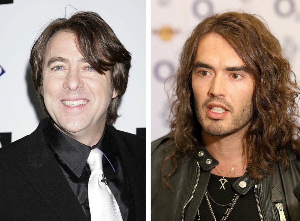  Broadcaster Jonathan Ross and comedian Russell Brand were slammed for making prank calls to the late actor