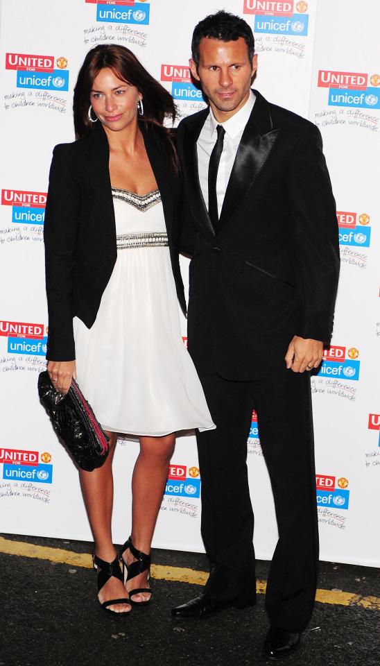 Ryan Giggs and Stacey Cooke