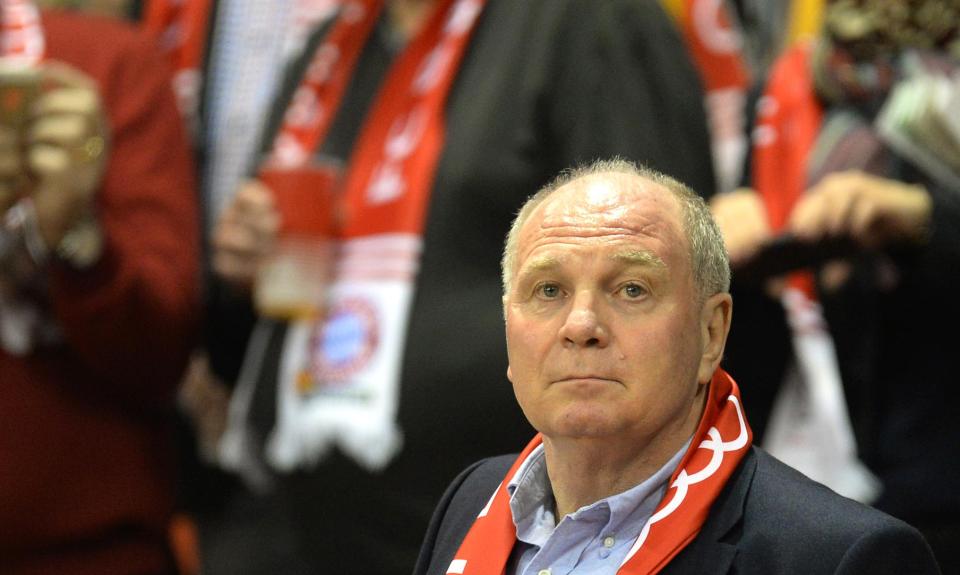  Bayern president Uli Hoeness fumed at Hoffenheim for upping their asking price