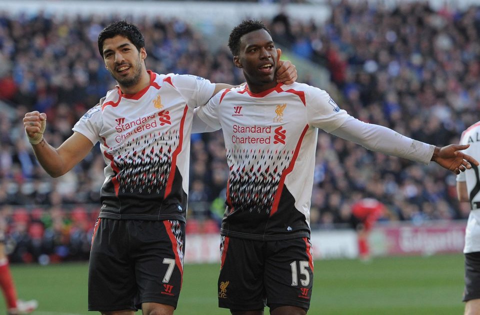 Luis Suarez and Daniel Sturridge formed a formidable partnership at Liverpool