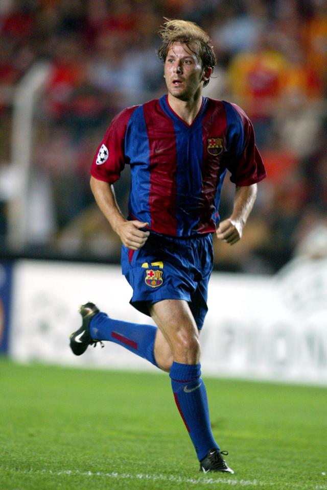 Gaizka Mendieta was a Barcelona player for a while before his Boro stint