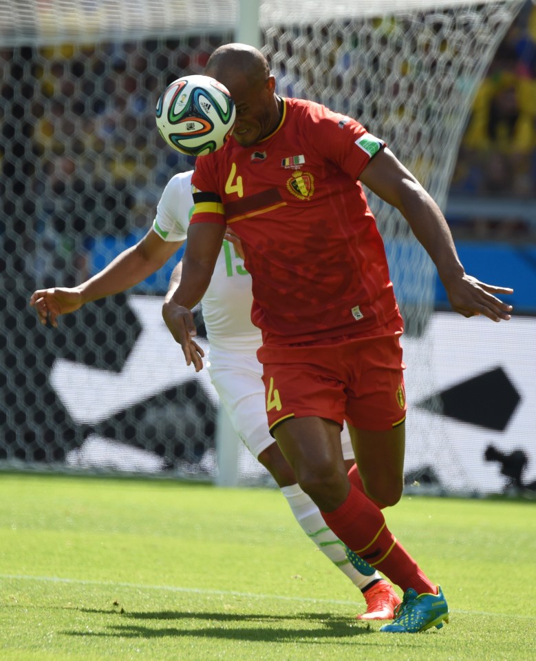 Kompany missed out on Euro 2016 with Belgium