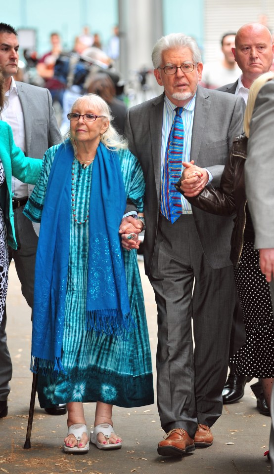  Harris, pictured here arriving at Southwark Crown Court to face sex abuse charges