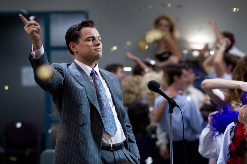 Leonardo DiCaprio stars in The Wolf Of Wall Street