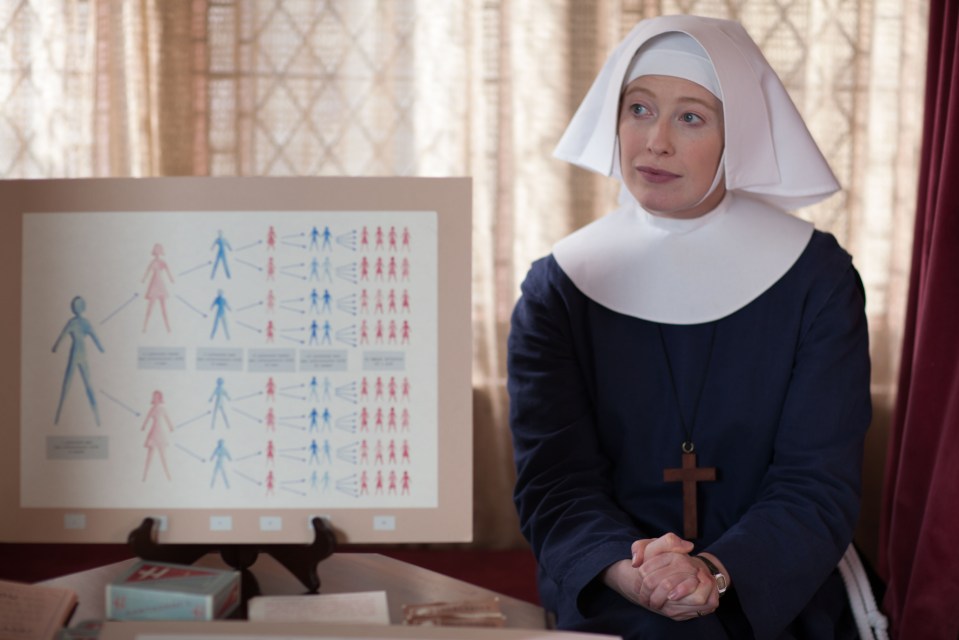  Victoria plays Sister Winnifred in the BBC drama