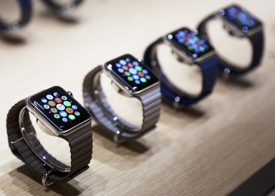  Shoppers can choose from a range of Apple Watches from sporty to designer