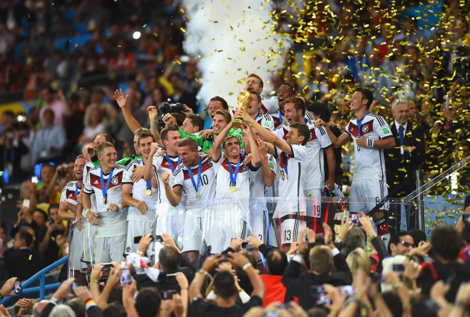 Germany were the last nation to win the World Cup