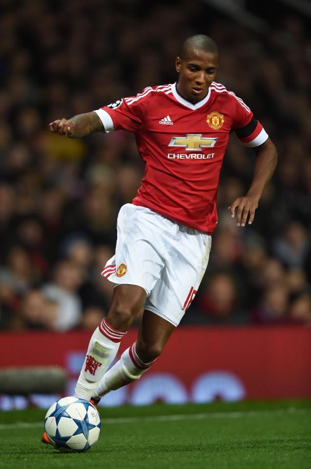 Ashley Young joined Manchester United in January of 2011