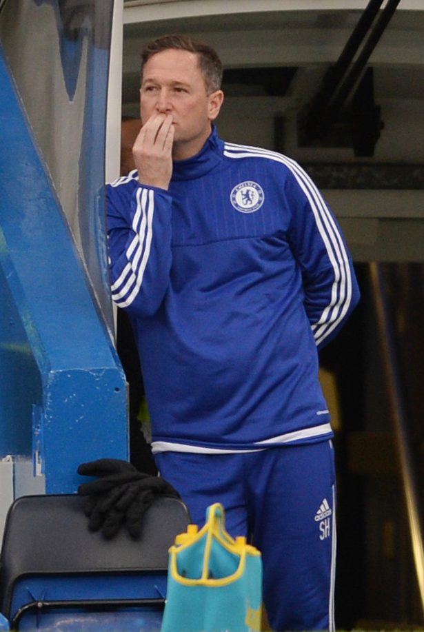 England coach Steve Holland has commitments with Chelsea this season 