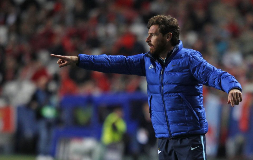  Andre-Villas Boas wants to Brazilian to join him in China