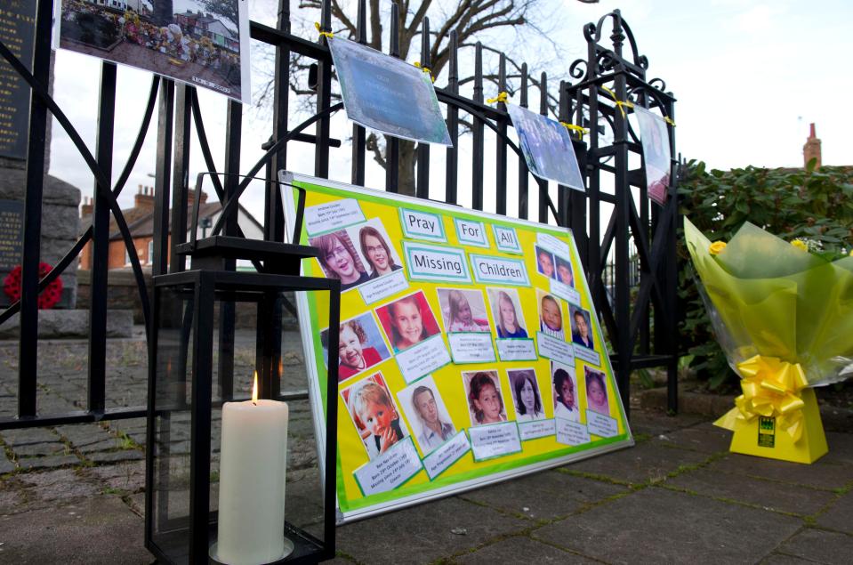  The local community formed a vigil for missing Madeleine over Christmas