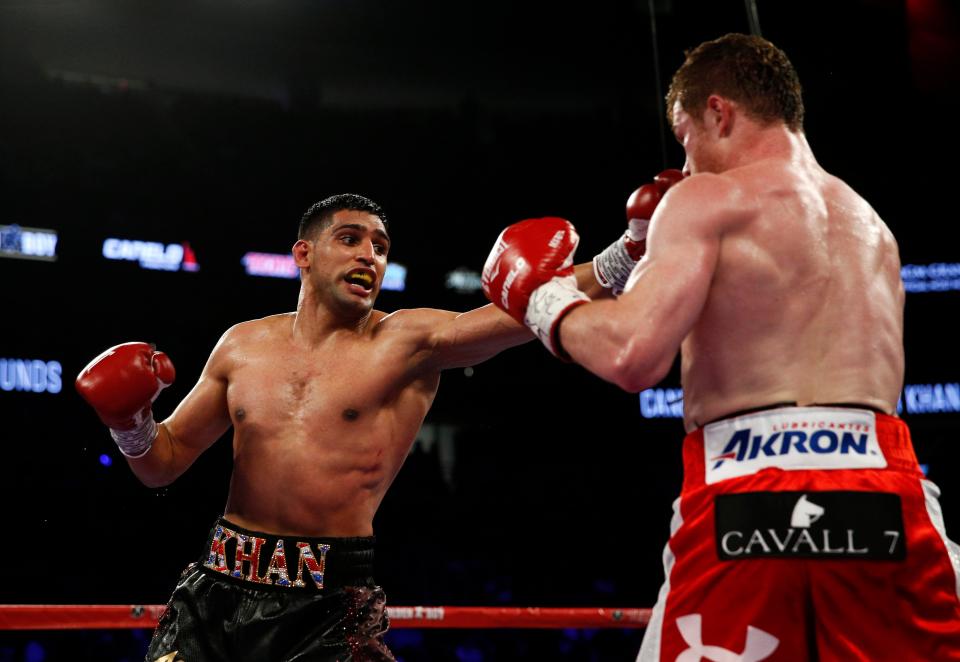 Amir Khan failed to tame Alvarez during their middlweweight bout at Las Vegas in May