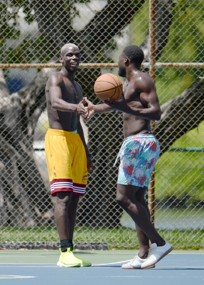 The pair were in Miami together in the Summer