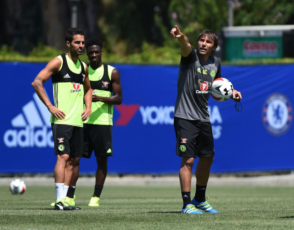 Antonio Conte puts his players through gruelling two-hour sessions