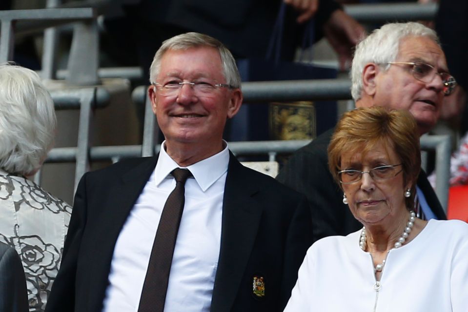 Sir Alex Ferguson still turns up to Manchester United games to support his beloved club