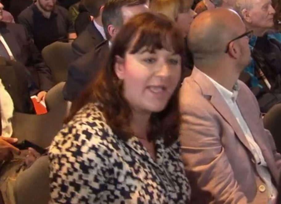  Ruth Smeeth was attacked for being Jewish at an anti-Semitism event in June while Corbyn stood by and did nothing