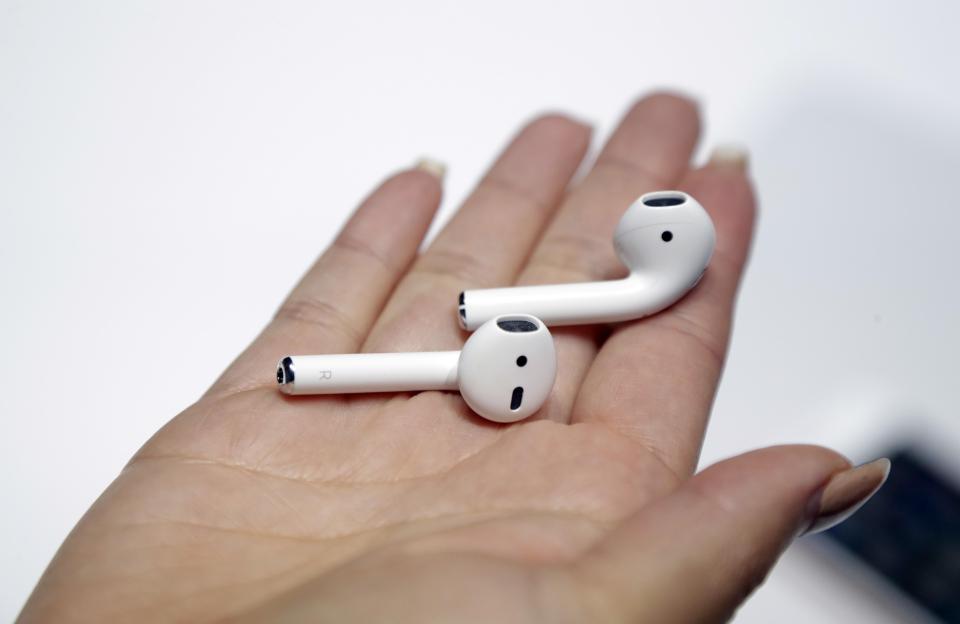  Replacing a single Apple  AirPod will cost £65 - so keep them on you at all times