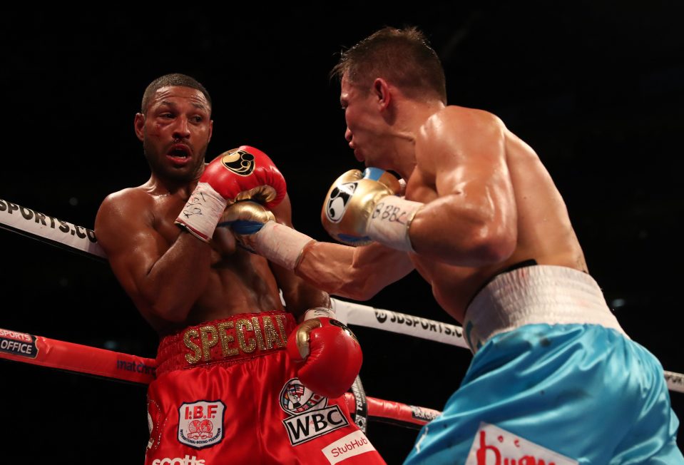 Kell Brook lost to Gennady Golovkin in September