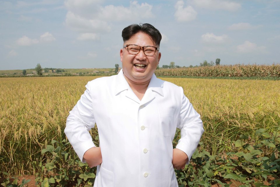 Chubby despot Kim Jong-un reckons he can make a killing when he flogs the food abroad