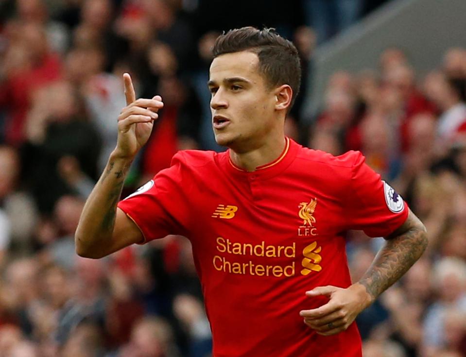 Philippe Coutinho is wanted by Paris Saint-Germain in the January transfer window