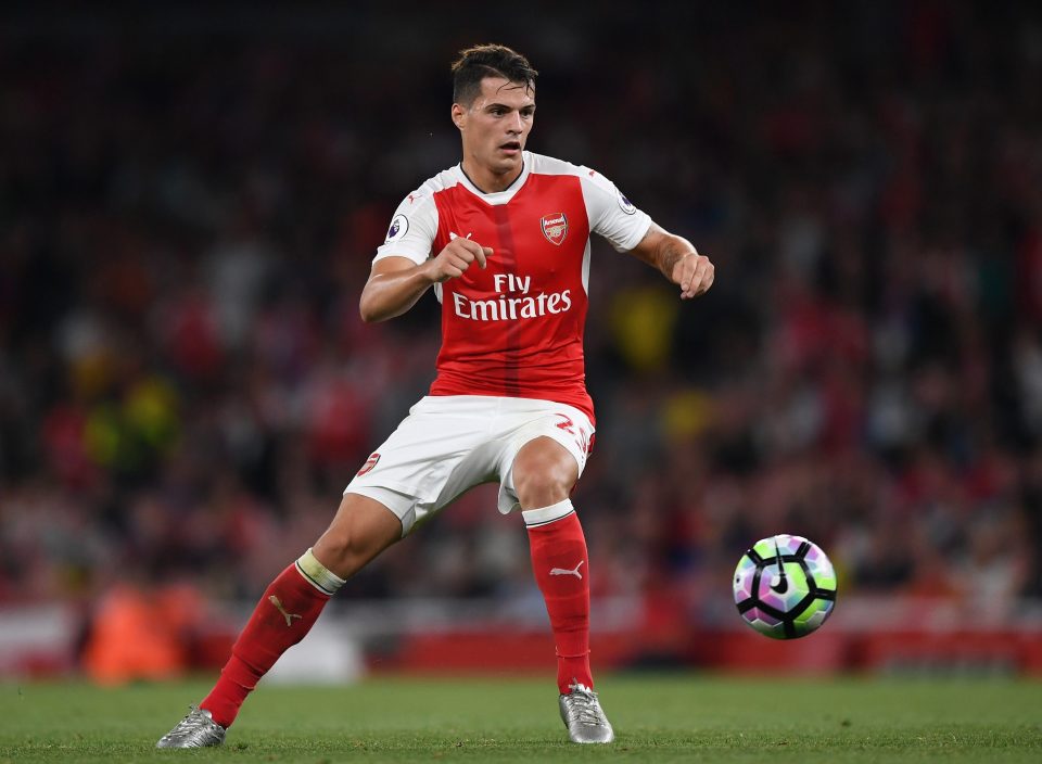  Big summer signing Granit Xhaka has struggled to Francis Coquelin