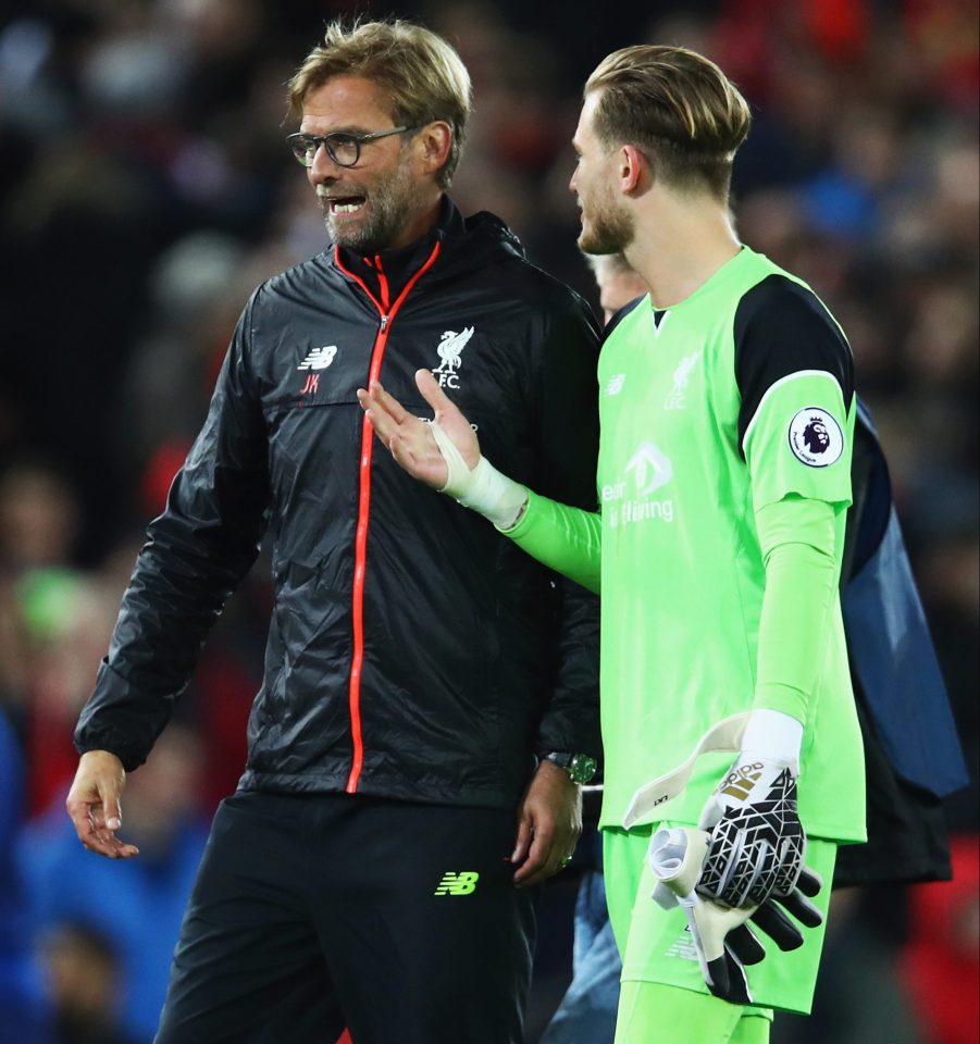 Jurgen Klopp is backing his under-fire keeper Loris Karius