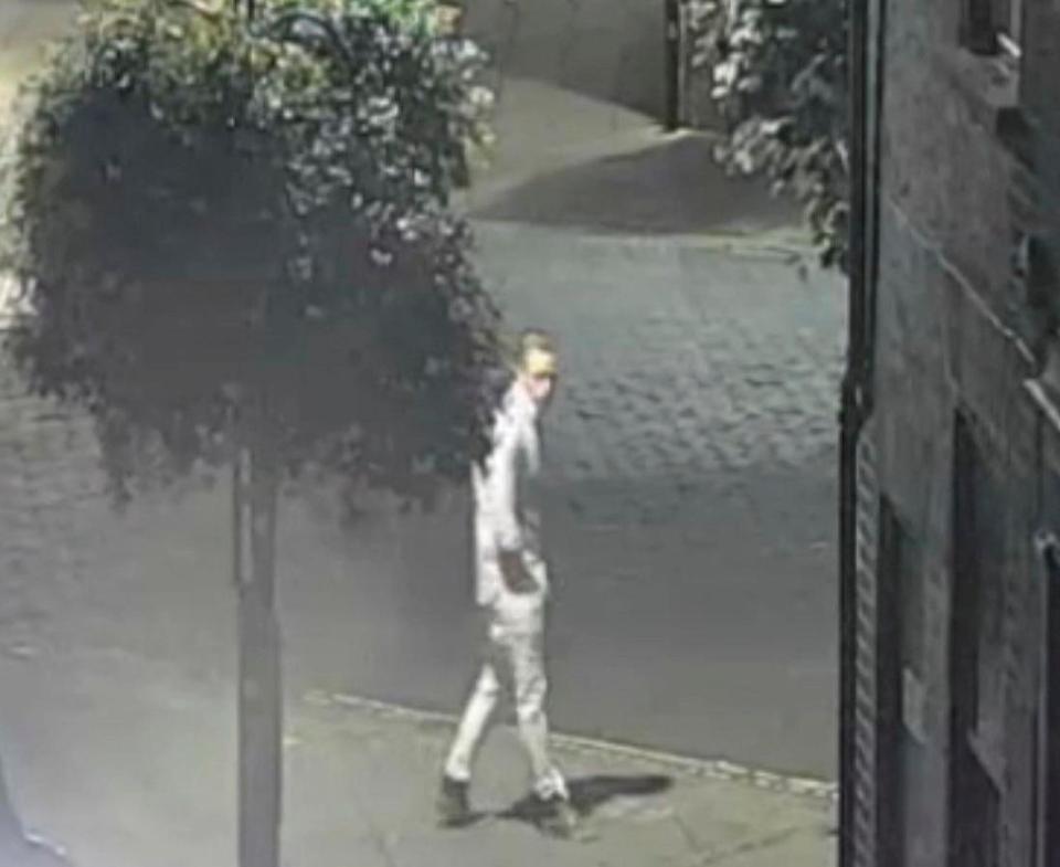  CCTV footage shows the last sighting of Corrie, on September 24