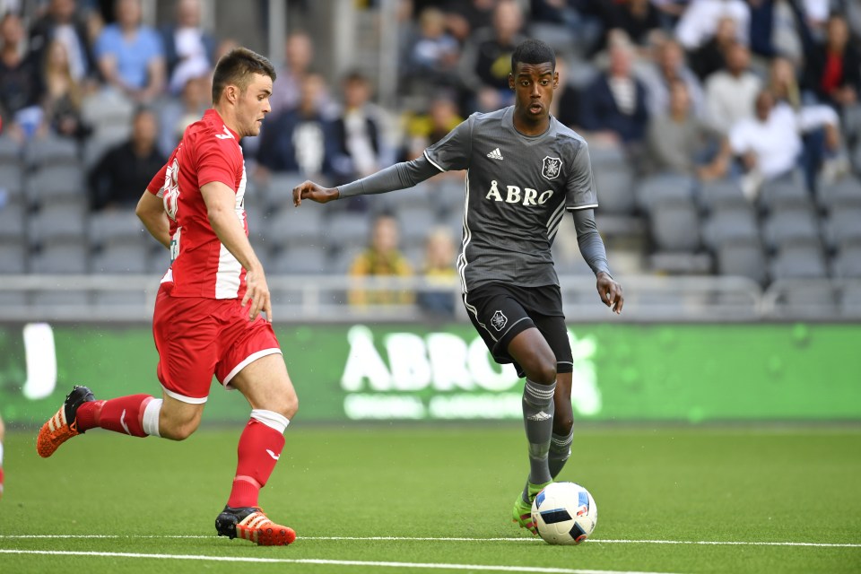 Chelsea are chasing Alexander Isak dubbed the 'New Zlatan'