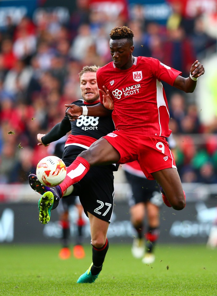 Tammy Abraham is tipped for big things in the future 