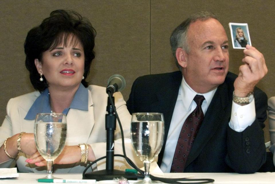  John and Patsy Ramsey have in the past fallen under suspicion over their daughter's death