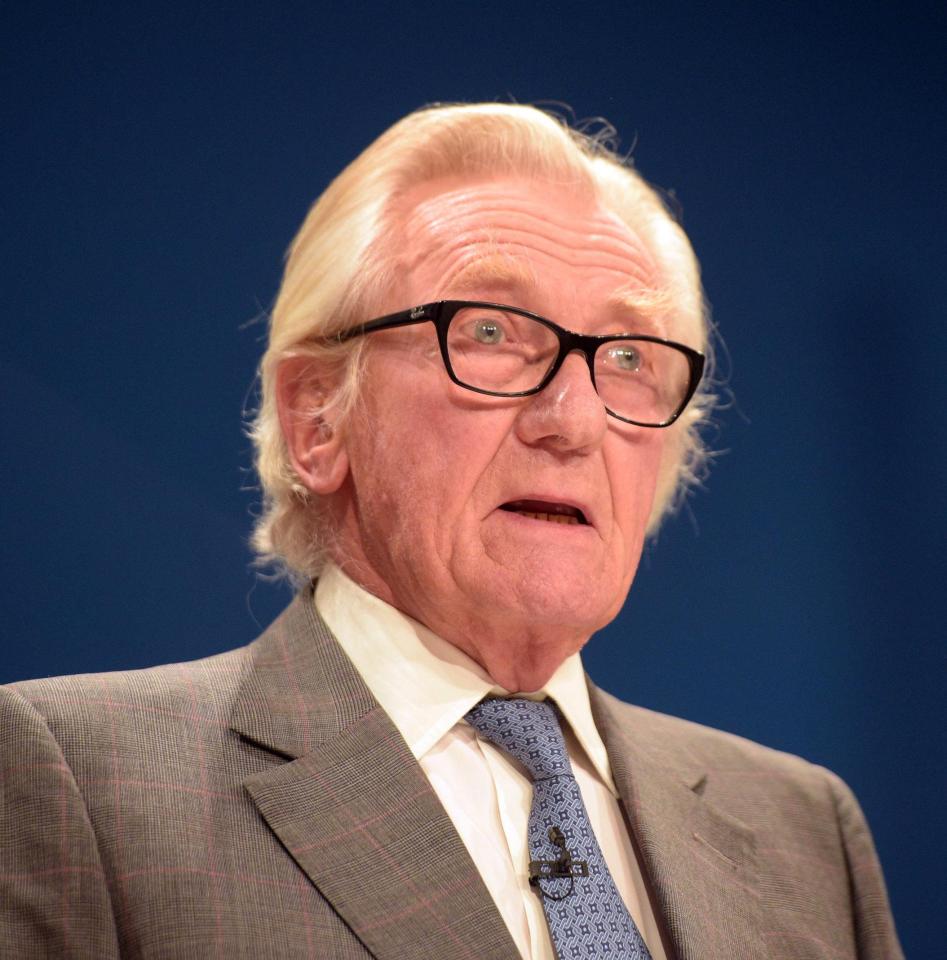  Tory grandee Lord Heseltine was among those hitting out at unions