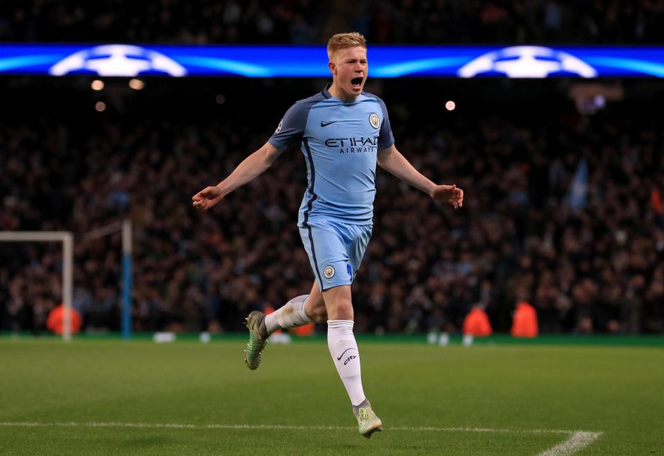  Kevin De Bruyne has emerged as one the league's best players