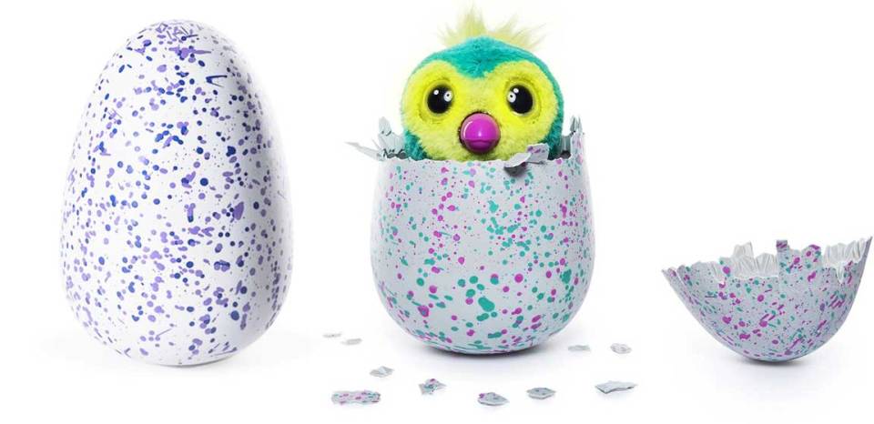 A market for the toys has even sprung up on eBay, where parents have been forking out over the odds for the eggs