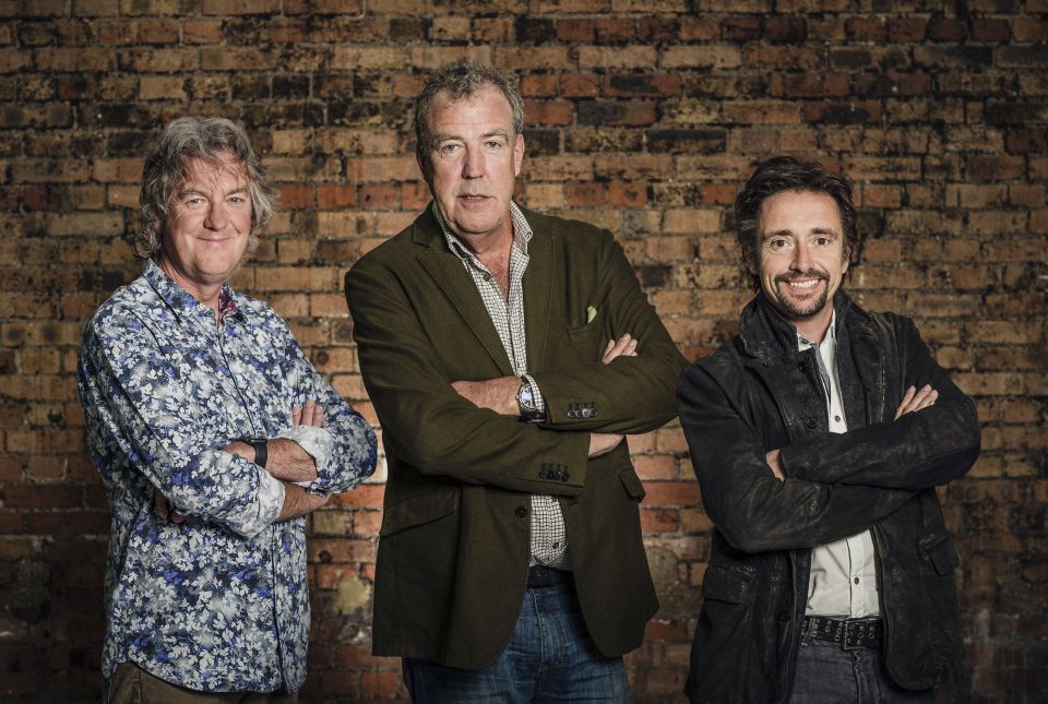  Amazon Prime's The Grand Tour is presented by former Top Gear hosts James May, Jeremy Clarkson, and Richard Hammond