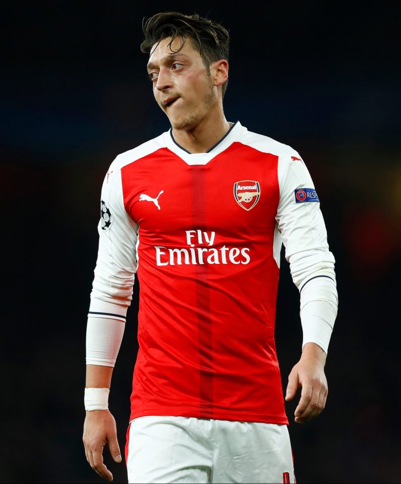  Ozil joined the Gunners in 2013 from Real Madrid