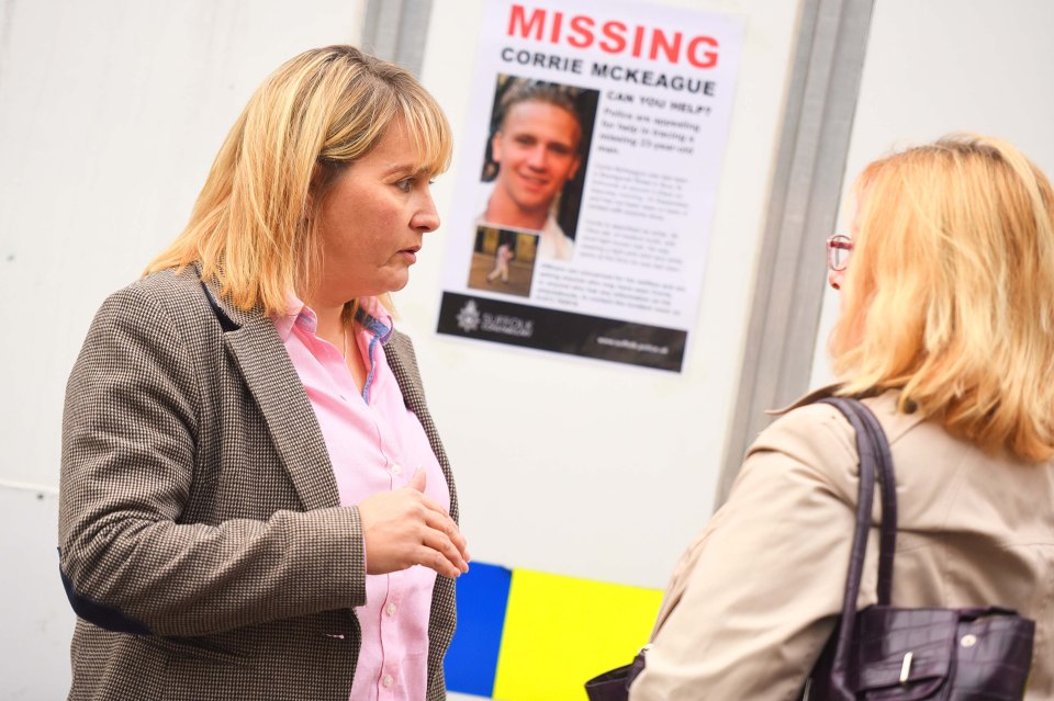  The heartbroken police officer mum of missing RAF gunner Corrie McKeague