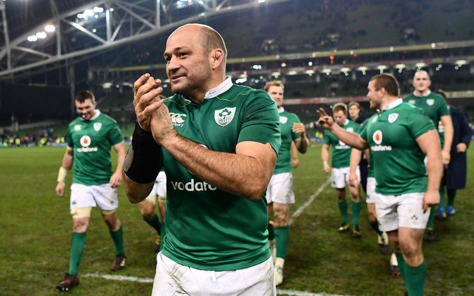 Best following his 100th appearance for Ireland