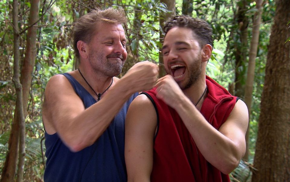  He developed a bromance with Martin Roberts