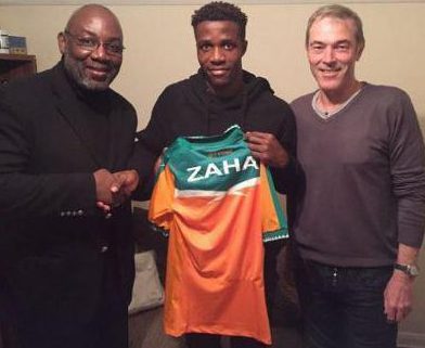 Zaha has decided to play for the Ivory Coast instead