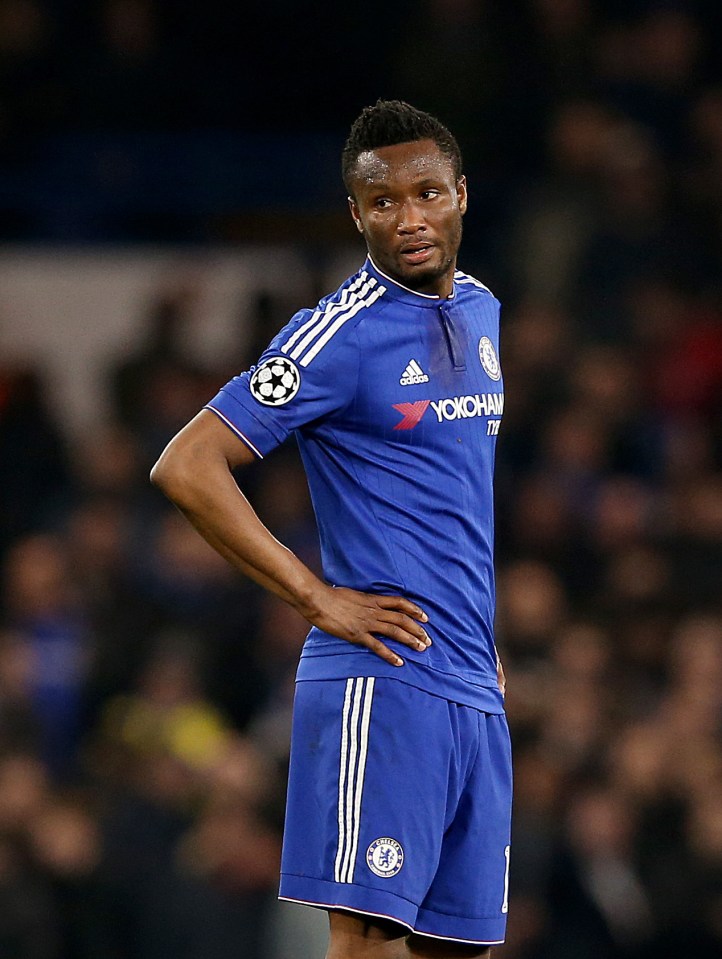  Obi Mikel has no future at Stamford Bridge and will leave in January or next summer