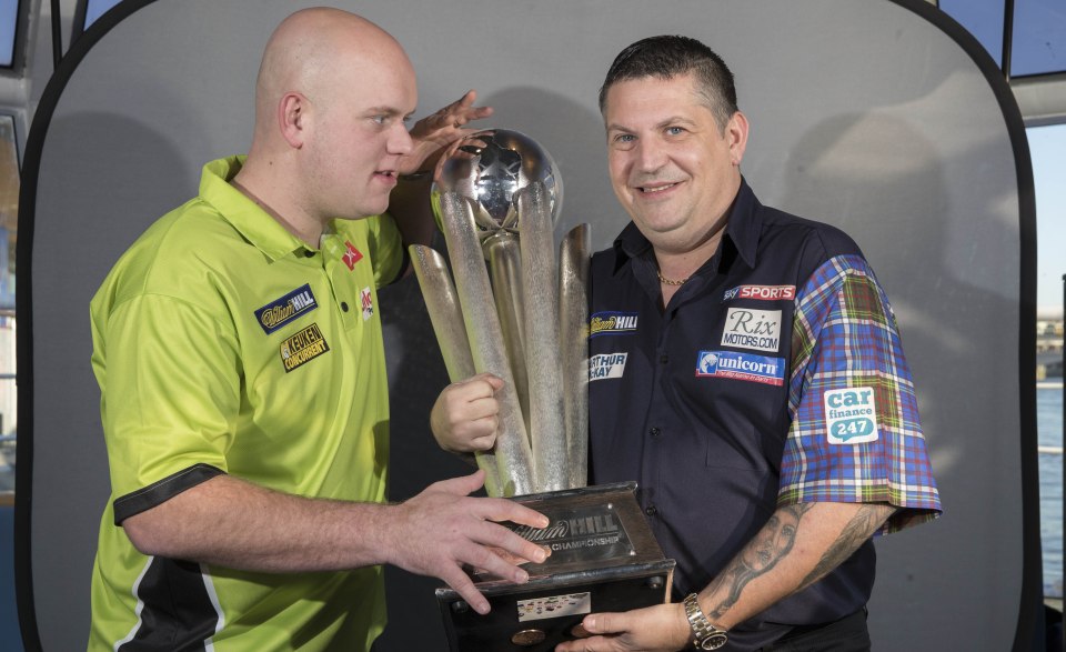 Gary Anderson is bidding to make it three world titles in a row