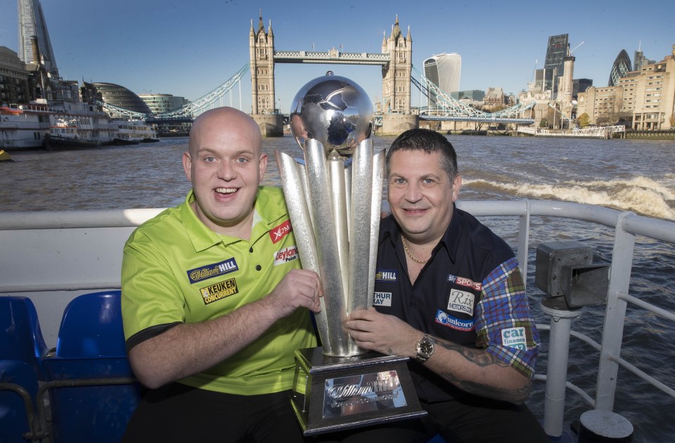 Anderson will bid to stop Michael van Gerwen winning a second title