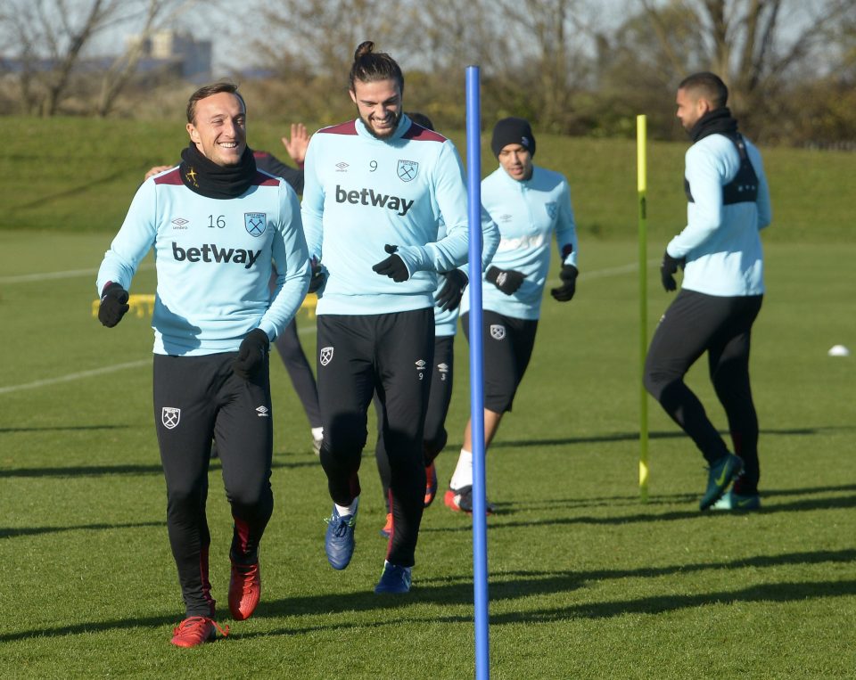 West Ham United Training and Press Conference