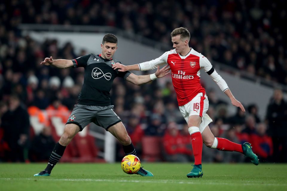 Arsenal v Southampton - EFL Cup - Quarter Final - Emirates Stadium